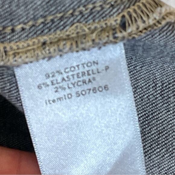 L.L. Bean Women's Signature Premium Skinny Jeans Mid-Rise Button-Front Size 10 - Picture 9 of 12